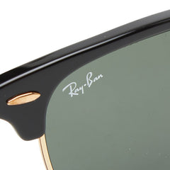 レイバン クラブマスター サングラス サーモント ブロー RB3016 ブラック プラスチック メンズ Ray-Ban 【中古】