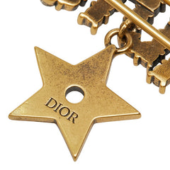 ディオール ジャディオール ヘアピン ヘアクリップ ヘアアクセサリー ゴールド メッキ ラインストーン レディース Dior 【中古】