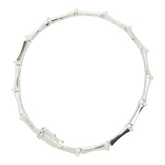 K18WG ホワイトゴールド ダイヤ0.50ct ブレスレット レディース 【中古】