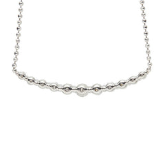 Pt900 プラチナ Pt850 プラチナ ダイヤ1.50ct アーチ型 ペンダント ネックレス レディース 【中古】