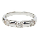 Pt900 プラチナ ダイヤ0.50ct リング 指輪 レディース 11号 【中古】