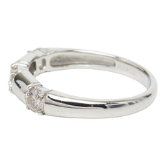Pt900 プラチナ ダイヤ0.50ct リング 指輪 レディース 11号 【中古】