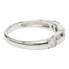 Pt900 プラチナ ダイヤ0.50ct リング 指輪 レディース 11号 【中古】