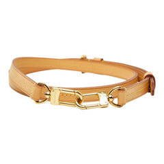 ルイ ヴィトン ショルダーストラップ ベージュ ヌメ革 レディース LOUIS VUITTON 【中古】