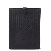 ボッテガヴェネタ イントレチャート タブレット iPad アイパッドケース ブラック レザー レディース BOTTEGAVENETA 【中古】