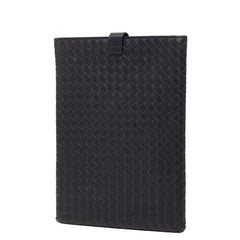 ボッテガヴェネタ イントレチャート タブレット iPad アイパッドケース ブラック レザー レディース BOTTEGAVENETA 【中古】