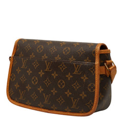 ルイ ヴィトン モノグラム ソローニュ 斜め掛け ショルダーバッグ M42250 ブラウン PVC レザー レディース LOUIS VUITTON 【中古】