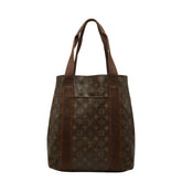 ルイ ヴィトン モノグラム カバ ボブール トートバッグ M53013 ブラウン レザー PVC ユニセックス LOUIS VUITTON 【中古】