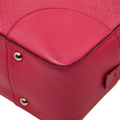 グッチ ブライトディアマンテ ハンドバッグ ショルダーバッグ 2WAY 354332 フューシャピンク レザー レディース GUCCI 【中古】