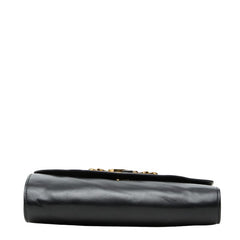 グッチ ズゥミ チェーン ショルダーバッグ ハンドバッグ 572375 ブラック レザー レディース GUCCI 【中古】