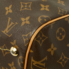 ルイ ヴィトン モノグラム ティヴォリGM ハンドバッグ ショルダーバッグ M40144 ブラウン PVC レザー レディース LOUIS VUITTON 【中古】