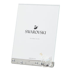 スワロフスキー スワン フォトフレーム 5493700 クリア ガラス メタル ユニセックス SWAROVSKI 【中古】