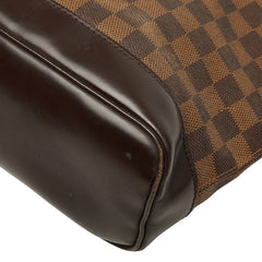 ルイ ヴィトン ダミエ ソーホー リュック バックパック N51132 ブラウン PVC レザー レディース LOUIS VUITTON 【中古】