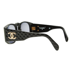 シャネル ココマーク サングラス 01450 94305 ブラック プラスチック レディース CHANEL 【中古】