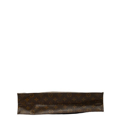ルイ ヴィトン モノグラム サックプラ ハンドバッグ トートバッグ M51140 ブラウン PVC レザー レディース LOUIS VUITTON 【中古】