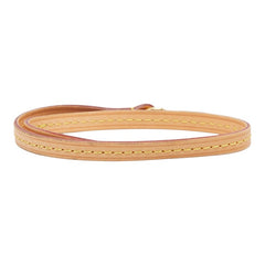 ルイ ヴィトン ポシェットアクセソワール用 ストラップ ベージュ レザー メッキ レディース LOUIS VUITTON 【中古】