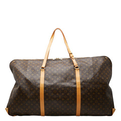 ルイ ヴィトン モノグラム カブール ガーメントバッグ ボストンバッグ M41225 ブラウン PVC レザー レディース LOUIS VUITTON 【中古】
