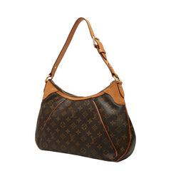 ルイ ヴィトン モノグラム テムズGM ワンショルダーバッグ M56383 ブラウン PVC レザー レディース LOUIS VUITTON 【中古】