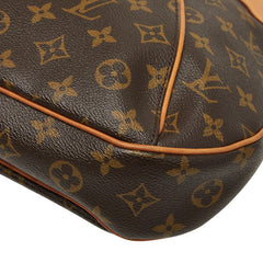 ルイ ヴィトン モノグラム テムズGM ワンショルダーバッグ M56383 ブラウン PVC レザー レディース LOUIS VUITTON 【中古】