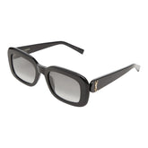 サンローラン YSLロゴ アジアンフィット サングラス アイウェア SLM130 ブラック プラスチック メンズ SAINT LAURENT 【中古】
