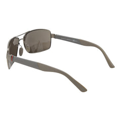 グッチ シェリーライン ダブルブリッジ サングラス アイウェア GG2234/S グレー プラスチック レディース GUCCI 【中古】