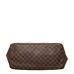 ルイ ヴィトン ダミエ ネヴァーフルGM トートバッグ N51106 ブラウン PVC レザー レディース LOUIS VUITTON 【中古】