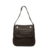 マークバイマークジェイコブス ショルダーバッグ ワンショルダー ブラウン レザー レディース MARC BY MARC JACOBS 【中古】