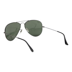 レイバン アビエーター AVIATOR ティアドロップ サングラス ダブルブリッジ ブラック メタル メンズ Ray-Ban 【中古】
