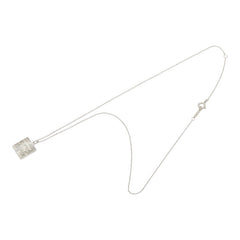 ティファニー ノーツ スクエア ネックレス ペンダント シルバー SV925 シルバー レディース TIFFANY&Co. 【中古】