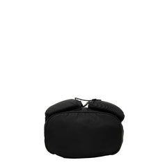 プラダ 三角ロゴプレート ヴェラ VELA リュック デイパック バックパック BZ0024 ブラック NERO ナイロン レザー レディース PRADA 【中古】