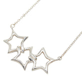 ティファニー トリプルスター ネックレス ペンダント SV925 シルバー レディース TIFFANY&Co. 【中古】