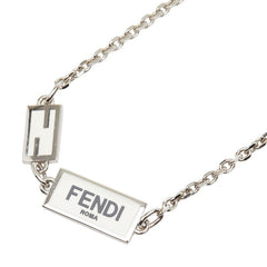 フェンディ ロゴプレート ネックレス ネックレス 1A0923 メタル レディース FENDI 【中古】