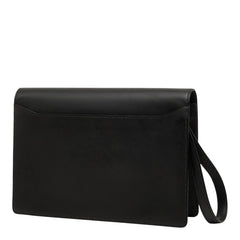 カルティエ パシャライン クラッチバッグ セカンドバッグ ブラック レザー レディース CARTIER 【中古】