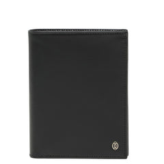 カルティエ パシャライン 二つ折り財布 ブラック レザー メンズ CARTIER 【中古】