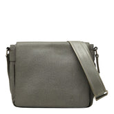 ルイ ヴィトン タイガ ロマンPM 斜め掛け ショルダーバッグ M32700 グラシエ グレー レザー メンズ LOUIS VUITTON 【中古】