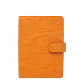 ルイ ヴィトン エピ アジェンダPM 手帳カバー R2005H マンダリン オレンジ レザー レディース LOUIS VUITTON 【中古】