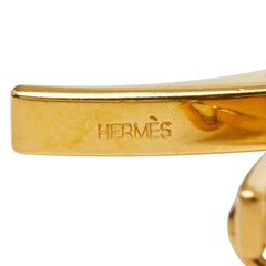 エルメス フィルー グローブホルダー 手袋ホルダー ゴールド メッキ レディース HERMES 【中古】
