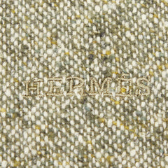 エルメス ロゴ マフラー グリーン カシミヤ レディース HERMES 【中古】