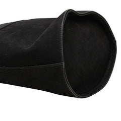 サルヴァトーレフェラガモ ヴァラ リボン ハンドバッグ BA214180 ブラック スウェード レザー レディース Salvatore Ferragamo 【中古】
