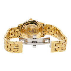 グッチ Gクラス 腕時計 5400L クオーツ ホワイト文字盤 ステンレススチール メッキ レディース GUCCI 【中古】