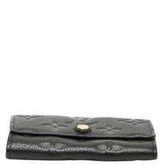 ルイ ヴィトン モノグラム アンプラント ミュルティクレ6 キーケース M64421 ノワール ブラック レザー レディース LOUIS VUITTON 【中古】