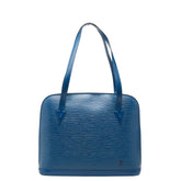 ルイ ヴィトン エピ リュサック トートバッグ ショルダーバッグ M52285 トレドブルー レザー レディース LOUIS VUITTON 【中古】