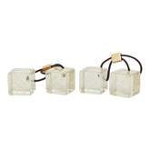 ルイ ヴィトン アンクルージョン キューブ ヘアゴム ヘアアクセサリー 2個セット イエロー プラスチック レディース LOUIS VUITTON 【中古】