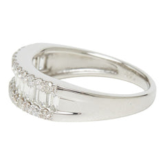 Pt900 プラチナ ダイヤ1.00ct リング 指輪 レディース 11.5号 【中古】