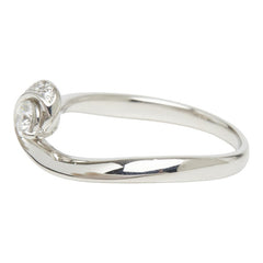 Pt900 プラチナ ダイヤ0.18ct ダイヤ0.07ct リング 指輪 レディース 14.5号 【中古】