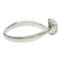 Pt900 プラチナ ダイヤ0.18ct ダイヤ0.07ct リング 指輪 レディース 14.5号 【中古】