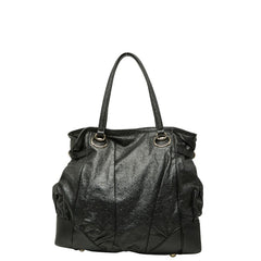 グッチ グッチシマ トートバッグ ショルダーバッグ 257290 ブラック レザー レディース GUCCI 【中古】