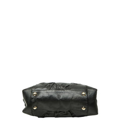 グッチ グッチシマ トートバッグ ショルダーバッグ 257290 ブラック レザー レディース GUCCI 【中古】