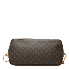 ルイ ヴィトン モノグラム ネヴァーフルGM トートバッグ ショルダーバッグ M40157 ブラウン PVC レザー レディース LOUIS VUITTON 【中古】