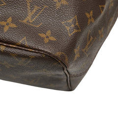 ルイ ヴィトン モノグラム ネヴァーフルGM トートバッグ ショルダーバッグ M40157 ブラウン PVC レザー レディース LOUIS VUITTON 【中古】